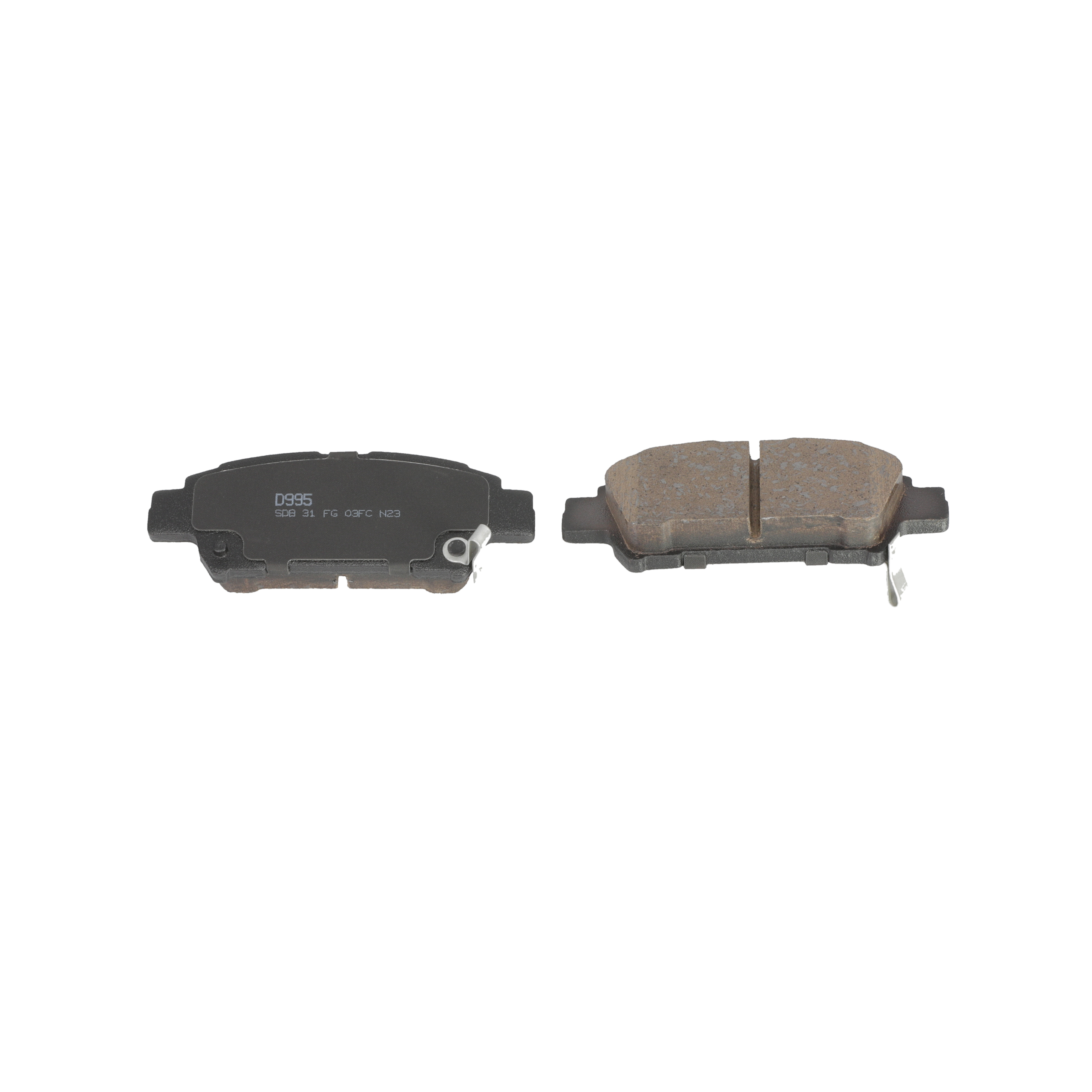Winstop Brake Pad Set, Rear WS.0995.0.C, Toyota Sienna 2010-2004