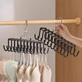thumbnail image 3 of Shoreew Suspender Hanger Underwear Vest Organizer Hook Strong Load-bearing Multifunctional Wardrobe Hanger with Multiple Hooks, 3 of 7