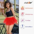 thumbnail image 3 of Tutu Skirts And Socks for Women Adults Fluffy Dance Ballet Bubble Skirt Puffy Elastic Tulle Short Skirts Halloween Christmas Costume, 3 of 6