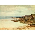 thumbnail image 2 of Palmer, Sutton 24x18 White Modern Wood Framed Museum Art Print Titled - Pescadera-Chinese fishing village in Monterey Bay-California 1914, 2 of 4
