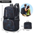 thumbnail image 2 of Mochila MAXTOP ligera y plegable 40/50 L para senderismo y acampada, 2 of 6
