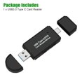 thumbnail image 4 of MesaSe USB SD Card Reader   Micro USB 2.0 OTG Adapter Memory Card Reader for SD/Micro SD/TF/SDXC/SDHC/MMC/RS-MMC/Microsdhc/Microsdxc  Camera Flash Card Reader Support Windows  Linux  Mac, 4 of 9