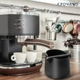 thumbnail image 4 of KYONANO Knock Box for Portafilter Matte Black - Knock Box for Coffee Grounds with Special Noise Absorbing Impact Rod - Knock Box for Your Barista Accessories, 4 of 6