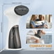 thumbnail image 2 of Vaporizador de ropa portátil para ropa Eliminador de arrugas de tela Calentamiento rápido de 20 segundos Tanque de agua desmontable de 150 ml Vaporizador de ropa portátil de mano de 800 W, 2 of 7