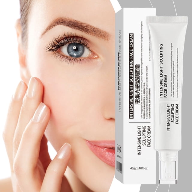 Cremas y humectantes Crema facial compacta de plástico fotosensible Maquillaje transparente Hidrata Diluye Líneas finas Crema facial compacta y portátil de 40 ml