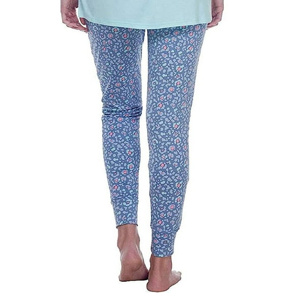 Honeydew Womens 1-Piece Printed Pajamas Only Size X-Large Color Cloud Nine Leop