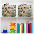 thumbnail image 6 of Lotus Flowers Garden Foldable Storage Basket for Shelves, Collapsible Sturdy Storage Bin with Handles, Canvas Storage Cube for Organizing Closet 2PC Home Decor, 6 of 7
