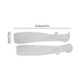 thumbnail image 2 of 2-Pack 21 Inch Gray Cooling Arm Sleeves with Thumb Holes - Ice Silk UPF 50+ UV Sun Protection Loose Fit Sport Sleeves for Men & Women, 2 of 7