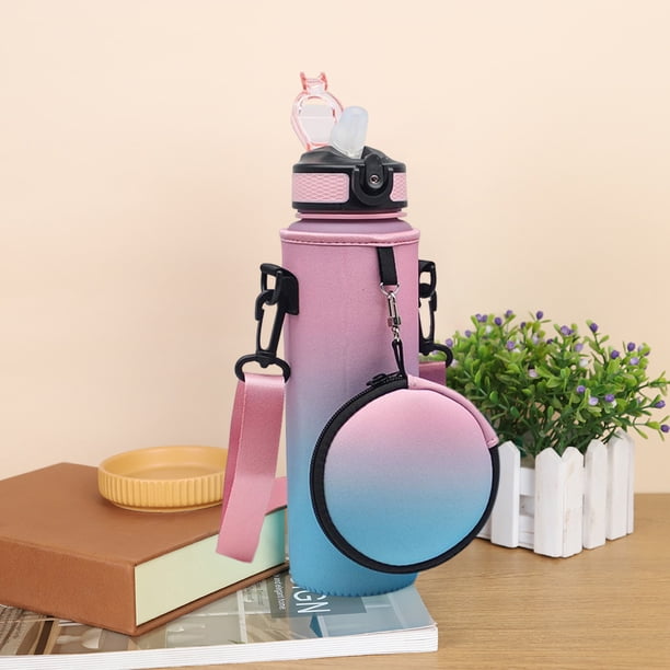 Funda para botella de agua, funda portátil de neopreno para deportes al aire libre Hugtrwg Para estrenar