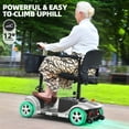 thumbnail image 3 of 4 Wheels Mobility Scooter for Seniors, Tcdjtc Motorized Scooter for Adult, Folding Mobility Scooter with 300lbs Capacity, mobile scooters for elderly, All Terrain Mobility Scooter with 15 Miles Range, 3 of 10