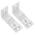 thumbnail image 3 of 2pcs Vertical Blind Bracket Clips Durable Mounting Brackets for Headrail Compatible with Various Vertical Blind Styles Installation, 3 of 4
