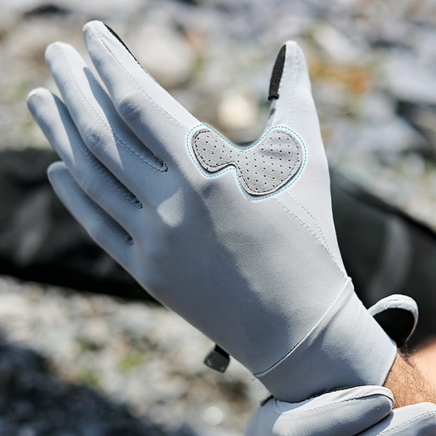 Fingerless Fishing Gloves Half Finger Anti-slip Quick-drying Sun