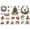 Shape, variant on 3pcs/set Christmas Day Rub on Transfer for Crafts and Furniture 6x12 Inch Christmas Tree Gifts Furniture Transfer Stickers Bow Elk Wall Decal for Wood Furniture Scrapbooking Home Decoration