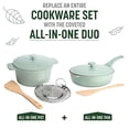 thumbnail image 2 of Goodful All-in-One Pan, Multilayer Nonstick, High-Performance Cast Construction, Multipurpose Design Replaces Multiple Pots and Pans, Dishwasher Safe Cookware, 11-Inch, 4.4-Quart Capacity,, 2 of 10