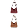 thumbnail image 1 of Bolso bandolera Soledad 2 Piezas PU con múltiples bolsillos Grande, 1 of 10