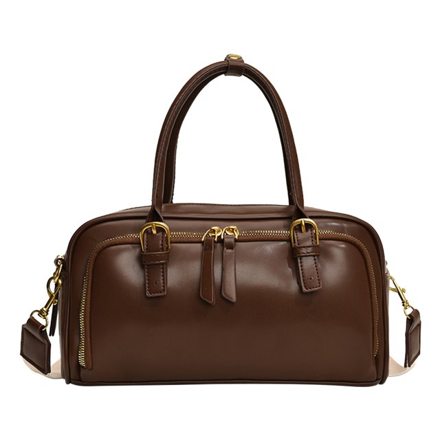 Bolso Mano Con Asa Superior para Mujer Cuero PU Sólido Viajes