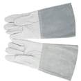 thumbnail image 3 of Par de guantes de soldador de piel de oveja, guantes protectores de trabajo de manga larga para soldar, montar a caballo y transportar, 3 of 8