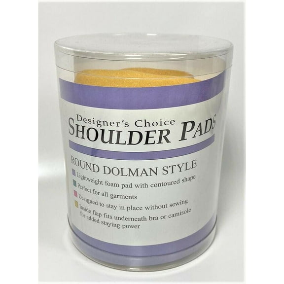 Shoulder Pads Round Dolman Style by Designer's Choice