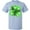 AE-Light Blue, variant on Inktastic Painted Clover Patch Shamrocks for St. Patricks Day T-Shirt