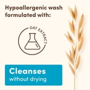 Aveeno Baby Daily Moisture Wash & Shampoo, Oat Extract, 2 x 12 fl. oz