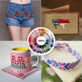 thumbnail image 4 of 50pcs Thread 50 Colors Embroidery Thread Cross-stitch 8m Cotton Line Embroidery Accessories, 4 of 5