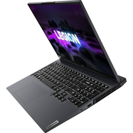 Lenovo Legion 5 Pro 16ACH6H 82JQ00FBUS 16" Gaming Notebook - WQXGA - 2560 x 1600 - AMD Ryzen 7 5800H Octa-core (8 Core) 3.20 GHz - 16 GB Total RAM - 1 TB SSD - Storm Gray, Black