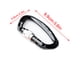 thumbnail image 4 of Mosquetón de Seguridad Eigraketly Negro+Plata OD019570-03, 4 of 6