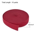 thumbnail image 2 of Elastic Bands for Sewing 0.8" 10 Yard Red Knit Elastic Spool High Elasticity for Wigs, Waistband, Pants, 2 of 5
