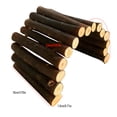 thumbnail image 4 of Puente para hámster, escalera para ratas, juguete de madera natural para jaulas de animales pequeños, escalera de madera, escondite natural para cobayas, casa para animales pequeños, 4 of 8