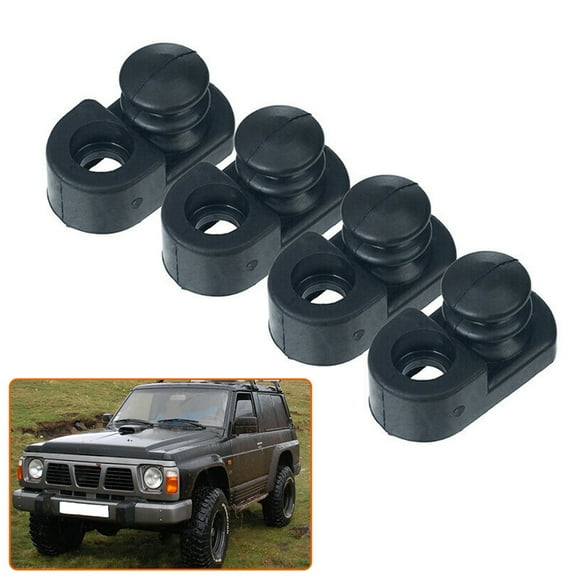 4Pcs/Set Door Switch Cover Cap 25368-5L300 For Nissan Patrol GQ Y60 4-Door Model