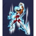 thumbnail image 2 of Playera Para Hombre Caballeros del Zodiaco Seiya azul Talla CH Apparel, 2 of 2