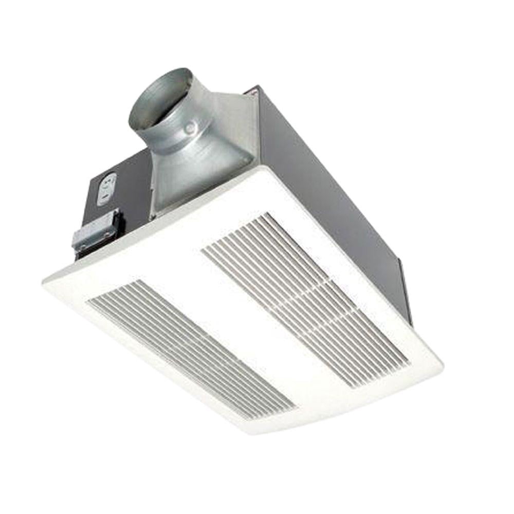 Refurbished Panasonic FV-11VH2 WhisperWarm 110 CFM Ceiling Exhaust Bath Fan  w/ Heater - Walmart.com