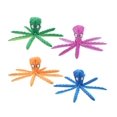 thumbnail image 3 of Piezas de Juguete para Perros Chirriantes de 32 cm, Juguete de Peluche Indestructible para Perros, Juguetes chirriantes para Cachorros, Juguete Interactivo para Perros, Naranja + Morado, 3 of 4