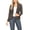 Charcoal, variant on Women's Chic Long Sleeve Fitted Open Blazer Jacket for Casual Office Elegance