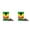 Yellow 2PCS, variant on Water Soluble Soil All Purpose Flower Garden Potting Mix Soil for Indoor Outdoor Quick Drain Flowers, Vegetables, Trees, Shrubs, Roses, Houseplants, 100G, 1/2/3/4/6 PCS