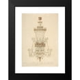 thumbnail image 2 of Edmund Thomas Parris 18x24 Black Modern Framed Museum Art Print Titled - Large Chandelier at Carlton House, Pall Mall (19th Century), 2 of 5