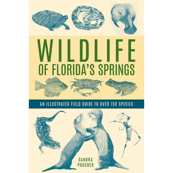 Wildlife of Florida's Springs: An Illustrated Field Guide to Over 150 Species, (Paperback)