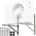 thumbnail image 1 of Stainless Steel Mini Split Bracket Wall Mounting Support For Outdoor Window Air Conditioner Heat Pump Systems, Universal, 9000-18000 Btu Condenser (90, 1 of 5