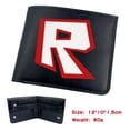 thumbnail image 3 of Virtual World ROBLOX cremallera periférica PU hebilla magnética corta billetera de medio pliegue Neutral tarjetero de gran capacidad regalos, 3 of 4
