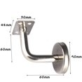 thumbnail image 2 of 4 Pcs Support Mural pour Rampe d'Escalier, Supports Muraux pour Rampe d'Escalier Robuste, 2 of 5