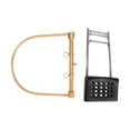 thumbnail image 3 of Equipo para lavabo de champú, marco de circulación de agua, metal, uso flexible, accesorios profesionales para cama de champú para salón de belleza, 3 of 8