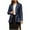 Blue, variant on ChaoHeng Ladies Jackets with Hoods Lightweight Long Sleeve Print Tops Coat 50% Off Clear,Casual Women's Collar Neck Summer Outwear Pocket Zipper Regular(Black,L)