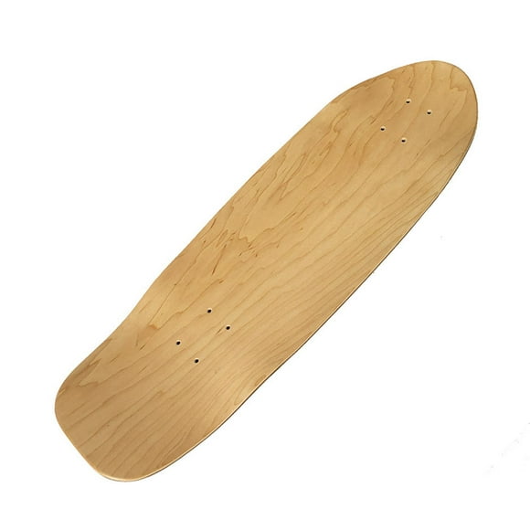 Land Blank Skateboard Deck, Double Warped, Lightweight Portable, Longboard Skate Board Deck for Park Replacement Art Painting Street Beginners