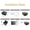 thumbnail image 4 of Thermal Printer,80mm Embedded Thermal Commands 72mm 180mm/s Cutter Compatible With Auto Paper Cutter 72mm 180mm/s Speed Thermal Printer Usb Esc/pos Commands Speed Auto Paper Ttl Rs232 Usb Android, 4 of 7