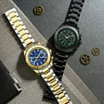 thumbnail image 3 of NIBOSI Casual Sport Men's Watches Chronograph Stainless Diver Watch Wristwatch Big Dial Quartz Clock Luminous Relogio Masculino, 3 of 6
