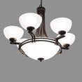 thumbnail image 6 of Yosemite Home Decor Sequoia 9 Lights Chandelier in Dark Brown, 6 of 18
