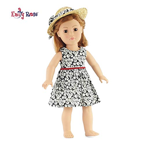 Emily Rose 18 Inch Doll Clothes/Clothing Fits American Girl Black