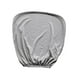 thumbnail image 5 of Funda para asiento de silla giratoria, funda para respaldo de silla de oficina, fundas para respaldo de silla de escritorio Gris, 5 of 9