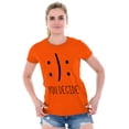 thumbnail image 4 of You Decide Happy Sad Emoticon Cute Womens Slim Fit Graphic Tee Brisco Brands X, 4 of 5