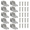 thumbnail image 1 of MasteelfCA 20pcs Closet Rod Bracket Wardrobe Pipe Support Wall Mount Curtain Rod Socket, 1 of 7